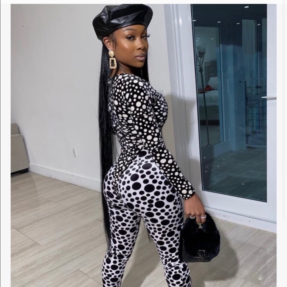 Shane Justin Polka dots 2 piece